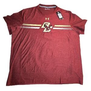 3xl Under Armour Heat Gear Boston College T-Shirt Jersey Men’s New With Tags